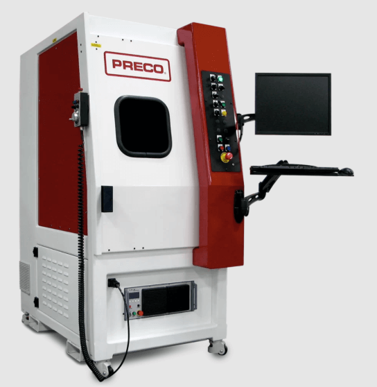 PRECO machine for micro cutting and welding